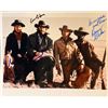 Image 1 : Silverado Kevin Costner, Kevin Kline, Scott Glenn, and Danny Glover signed movie photo