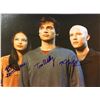 Image 1 : Smallville Kristin Kreuk, Tom Welling, and Michael Rosenbaum signed photo