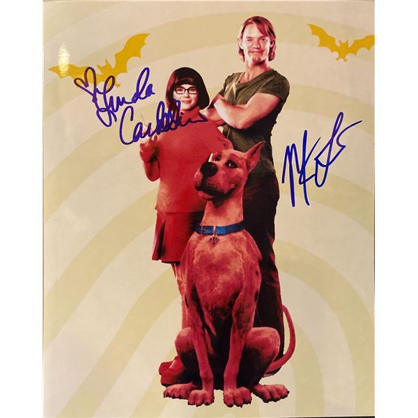 Scooby-Doo Matthew Lillard and Linda Cardellini signed movie photo