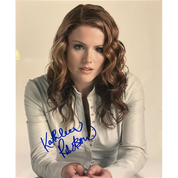 Kathleen Robertson signed photo