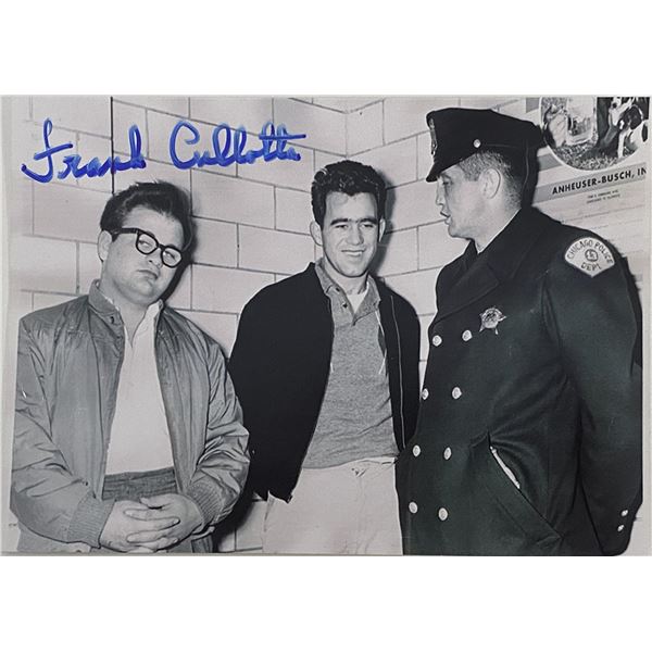 Mafia Frank Cullotta signed photo