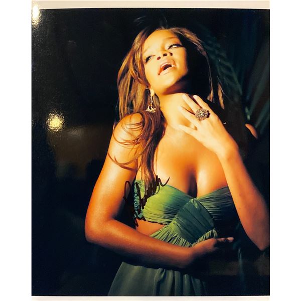 Rihanna signed photo
