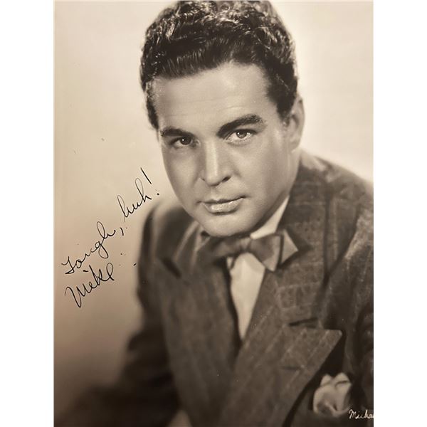 Michael Whalen signed photo