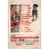 Image 1 : From Russia With Love original 1964 vintage linen backed one sheet poster
