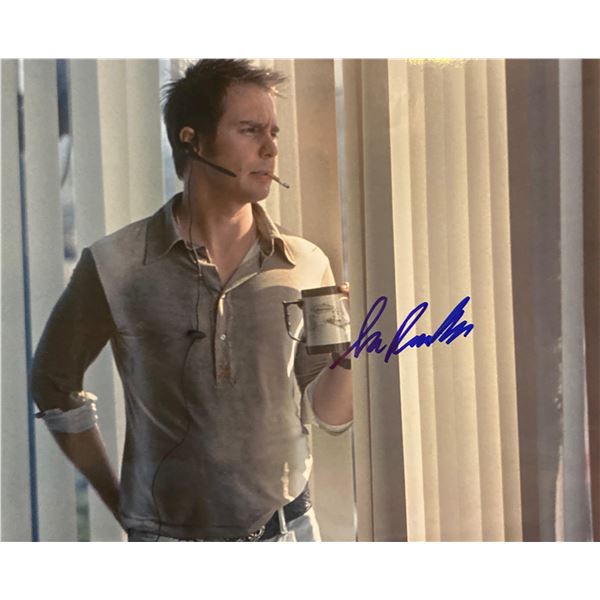 Sam Rockwell signed photo