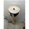 Image 2 : LARGE 40" WIDE ROLL OF BURGUNDY PAPER BACK VINYL APPROX 30 YARDS