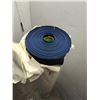 Image 2 : LARGE 54" WIDE ROLL OF ROYAL BLUE VINYL APPROX 40 YARDS