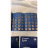 Image 2 : 5 CANADIAN PARTIAL COIN SETS - NICKELS 1922-1960, 4 CENT BOOKS