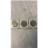 Image 1 : 3 1968 CANADIAN 1 DOLLAR COINS