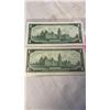 Image 2 : 2  1967 CENTENNIAL DOLLARS - TYPE 1 1867/1967, TYPE 2 SERIAL NUMBER