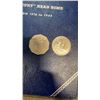 Image 8 : WOODEN CASE WITH COLLECTIBLE COINS, TOKENS, PIPE AND 2 EMPTY COIN COLLECTING FOLDERS