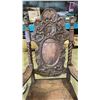 Image 2 : VINTAGE BARLEY TWIST HIGHLY CARVED ARMCHAIR