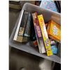 Image 3 : BOX AND TOTE OF BOARD GAMES, PUZZLES, OFFICIAL HARRY POTTER SIRIUS BLACK WAND