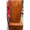 Image 8 : MID CENTURY TEAK HUTCH - FELT LINED PULL OUT TRAYS