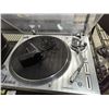 Image 4 : AUDIO TECHNICA AT LP120XUSB DIRECT DRIVE RECORD PLAYER SILVER - TESTED WORKING - RETAIL $499