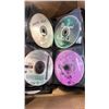 Image 5 : BOX OF DVDS IN ORGANIZER BOOKS AND CDS