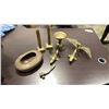 Image 2 : LOT OF BRASS DECORATIONS, FIGURES