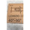 Image 2 : KANTO LDX690 40"-90" FULL MOTION TV WALL MOUNT