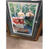 Image 2 : SALTSPRING ISLAND BOATS SIGNED PRINT 'IRENE HANNESTAD