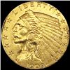 Image 1 : 1909 $2.50 Gold Quarter Eagle CLOSE UNC