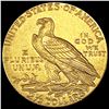 Image 2 : 1909 $2.50 Gold Quarter Eagle CLOSE UNC