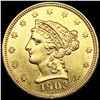 Image 1 : 1903 $2.50 Gold Quarter Eagle UNCIRCULATED