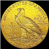 Image 2 : 1908 $5 Gold Half Eagle ABOUT UNCIRCULATED