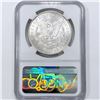 Image 2 : 1887 Morgan Silver Dollar NGC MS63
