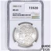 Image 1 : 1900-O Morgan Silver Dollar NGC MS63