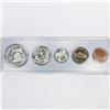 Image 2 : (5 Coins) 1950 US Coin Set w/ Silver GEM