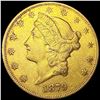 Image 1 : 1879 $20 Gold Double Eagle CLOSELY UNCIRCULATED