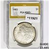 Image 1 : 1903 Morgan Silver Dollar PGA MS65+