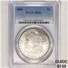 Image 1 : 1883 Morgan Silver Dollar PCGS MS63