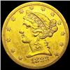 Image 1 : 1883 $5 Gold Half Eagle UNCIRCULATED