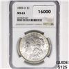 Image 1 : 1885-O Morgan Silver Dollar NGC MS63