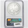 Image 2 : 2005 $100 Union G.T. Morgan 1.5oz Silver NGC Gem