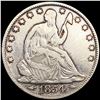 Image 1 : 1854-O Arrows Seated Liberty Half LIGHT CIRC