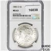 Image 1 : 1883-O Morgan Silver Dollar NGC MS63