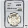Image 1 : 1922 Silver Peace Dollar NGC MS63
