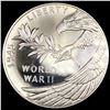 Image 1 : 2020 WW2 75th Anniv Silver Liberty GEM PROOF