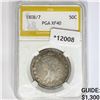 Image 1 : 1808/7 Capped Bust Half Dollar PGA XF40