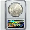 Image 2 : 1886 Morgan Silver Dollar NGC MS63