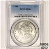 Image 1 : 1885 Morgan Silver Dollar PCGS MS64