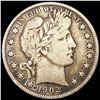 Image 1 : 1902 Barber Half Dollar NICELY CIRCULATED