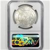 Image 2 : 1887 Morgan Silver Dollar NGC MS63