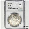 Image 1 : 1878-S Morgan Silver Dollar NGC MS63