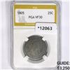 1805 Draped Bust Quarter PGA VF30