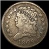 Image 1 : 1809 Classic Head Half Cent NICELY CIRCULATED
