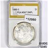 Image 1 : 1880-S Morgan Silver Dollar PGA MS67 DMPL