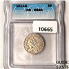1911-S $5 Gold Half Eagle ICG MS62